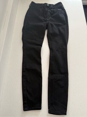 Hollister Black Curvy High-Rise Super Skinny Jeans